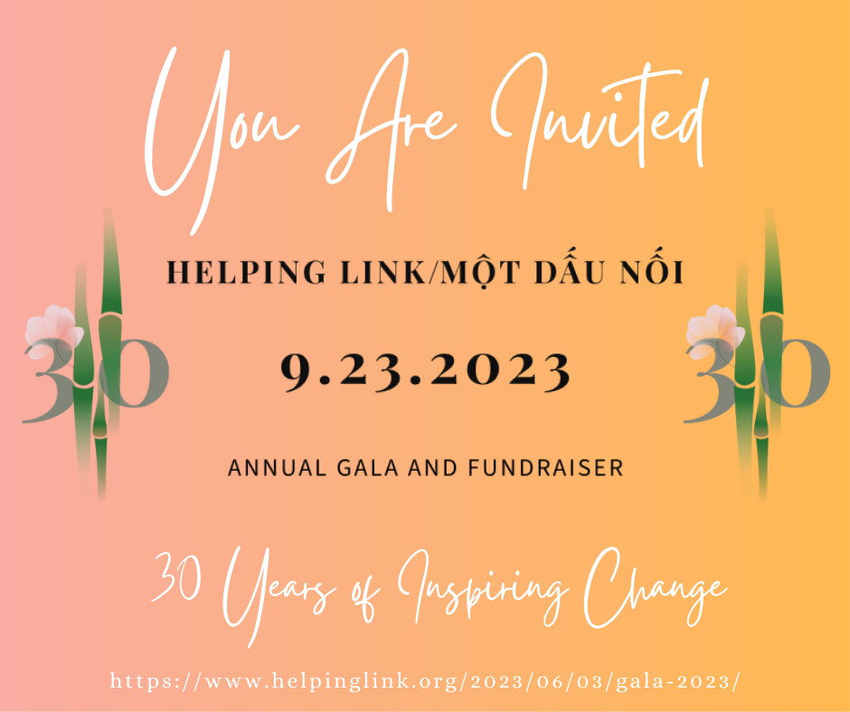 30th Annual Gala Invitation